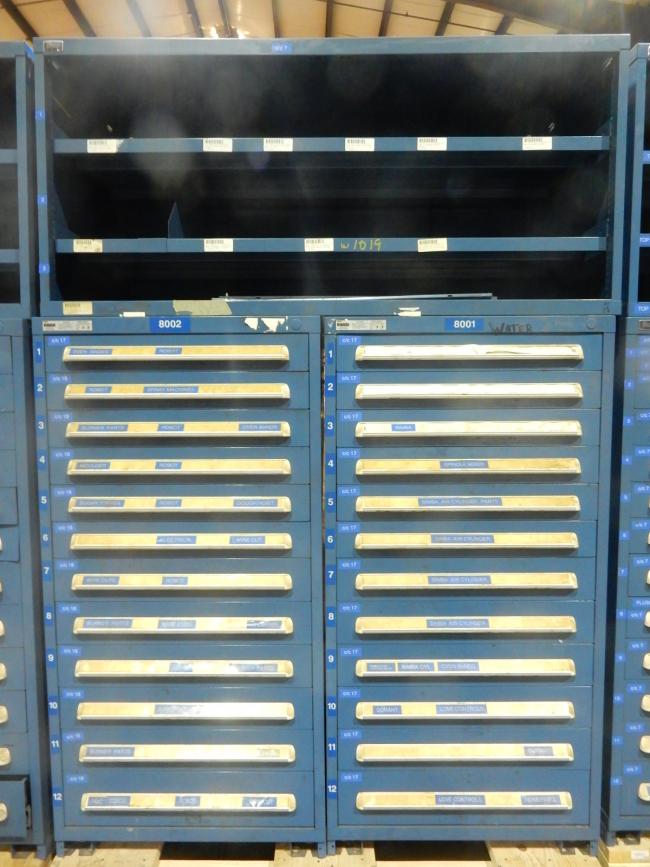 Stanley Vidmar Storage for sale! Vidmar SEP3047AL 12 drawer